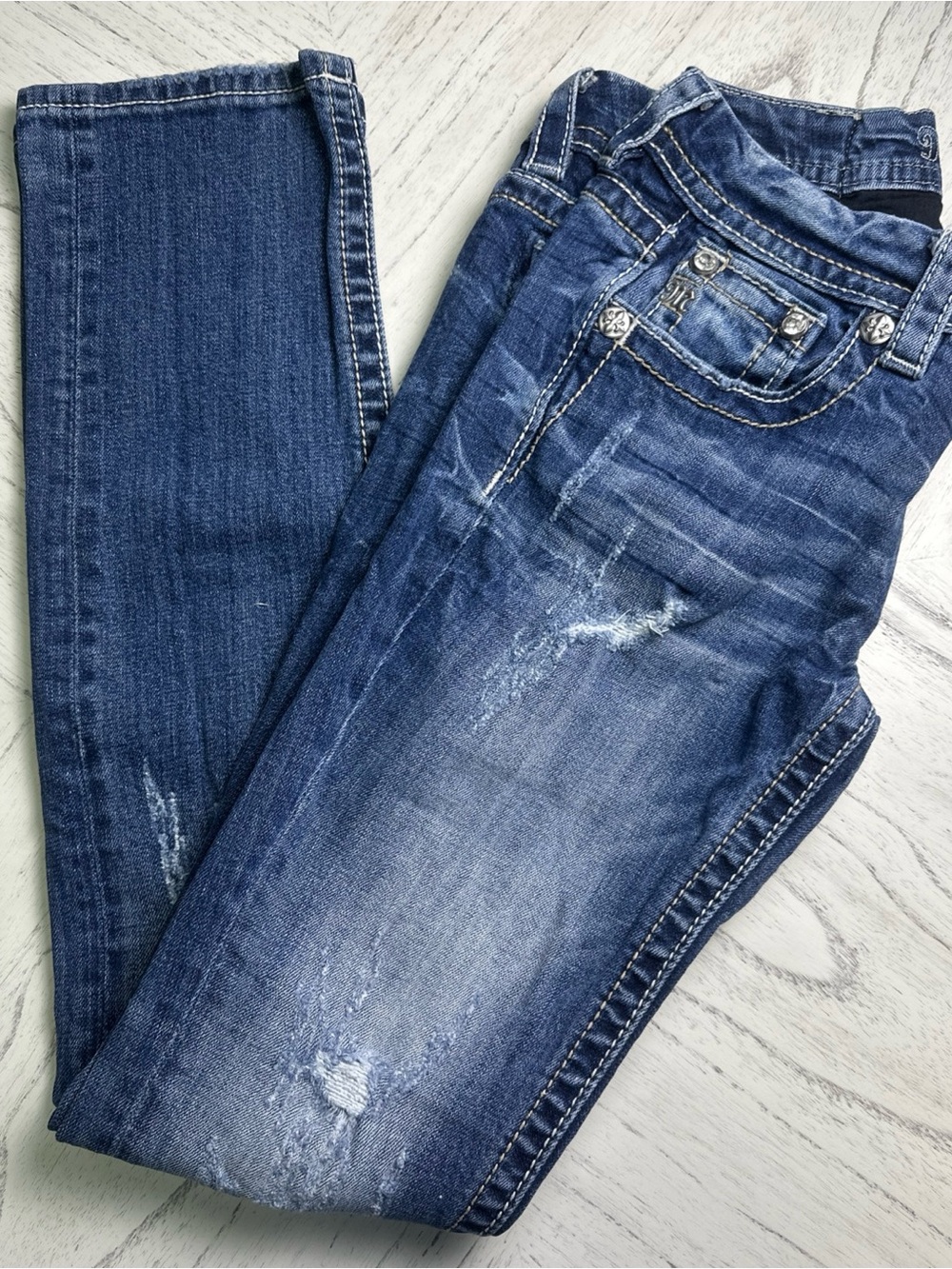 Miss Me Women’s Signature Straight Jeans Size 27